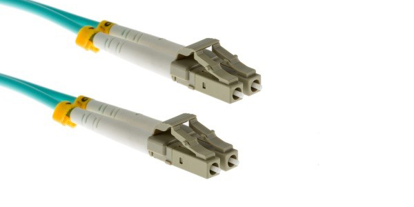 Fiber Patch Cord, Multimode OM3, LC/LC, duplex, 1M-img-1